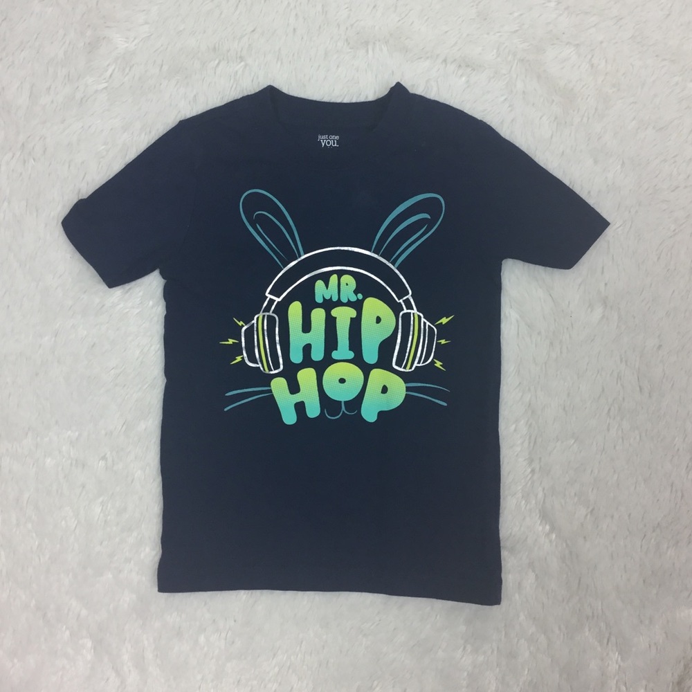 Mr Hip Hop blue shirt